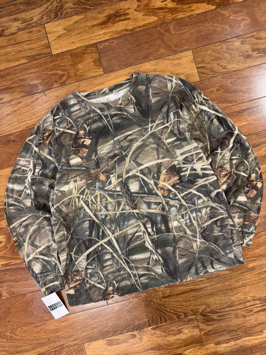 00s Game Winner Camo Long Sleeve Shirt (L)