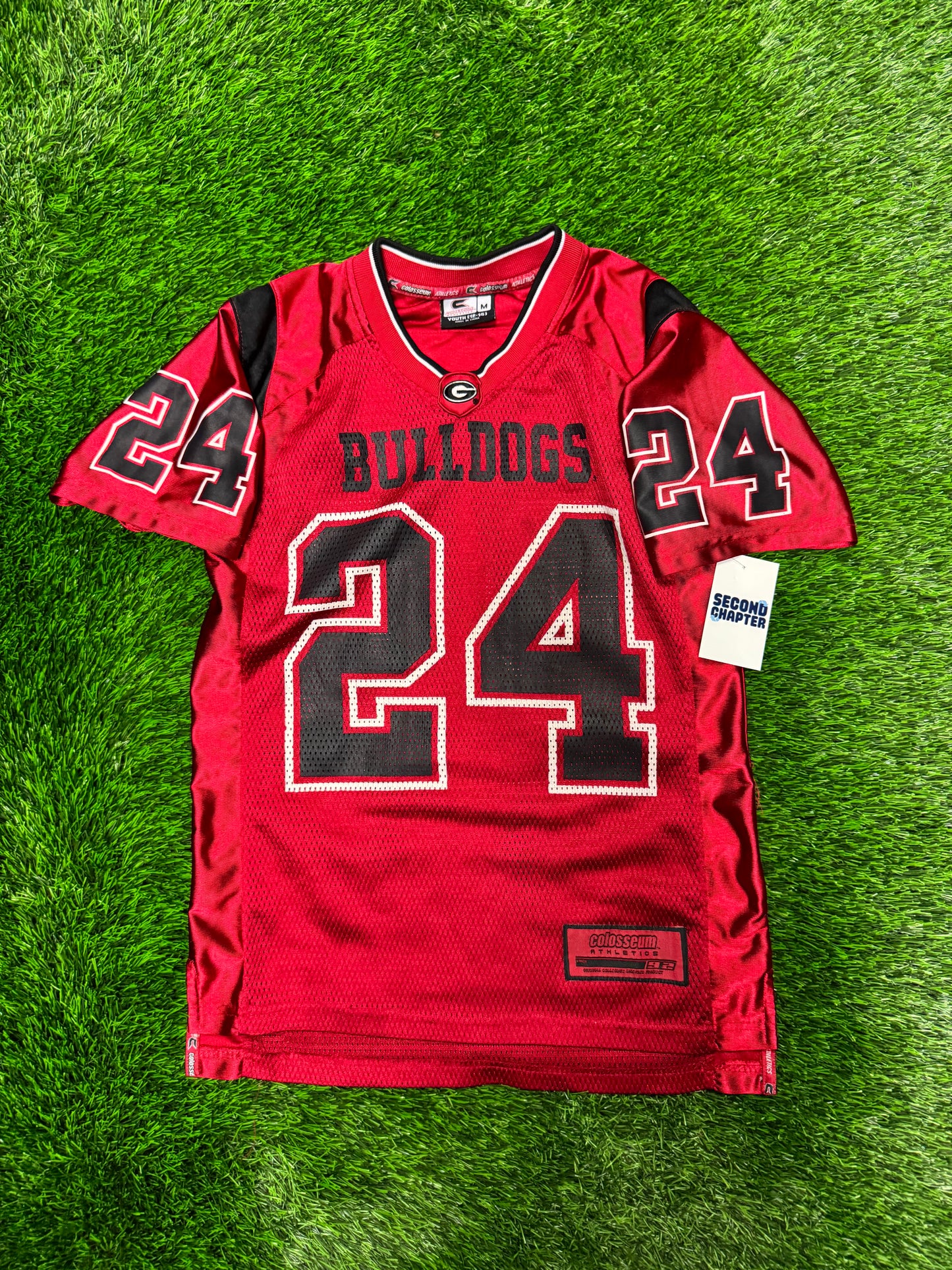 00s University of Georgia Bulldogs Colosseum Youth Football Jersey (Youth M)