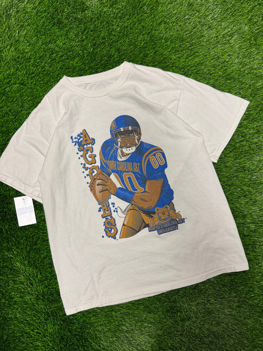 00s University of North Carolina A&T Aggies HBCU Tee (XL)