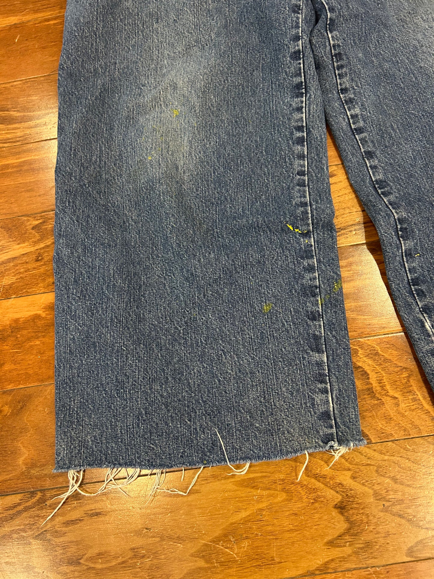 00s Jnco Dark Wash Vintage Tribal Jeans (36 x 29)