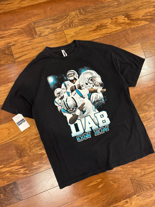 2016 Carolina Panthers Cam Newton "Dab On Em" Tee (XL)