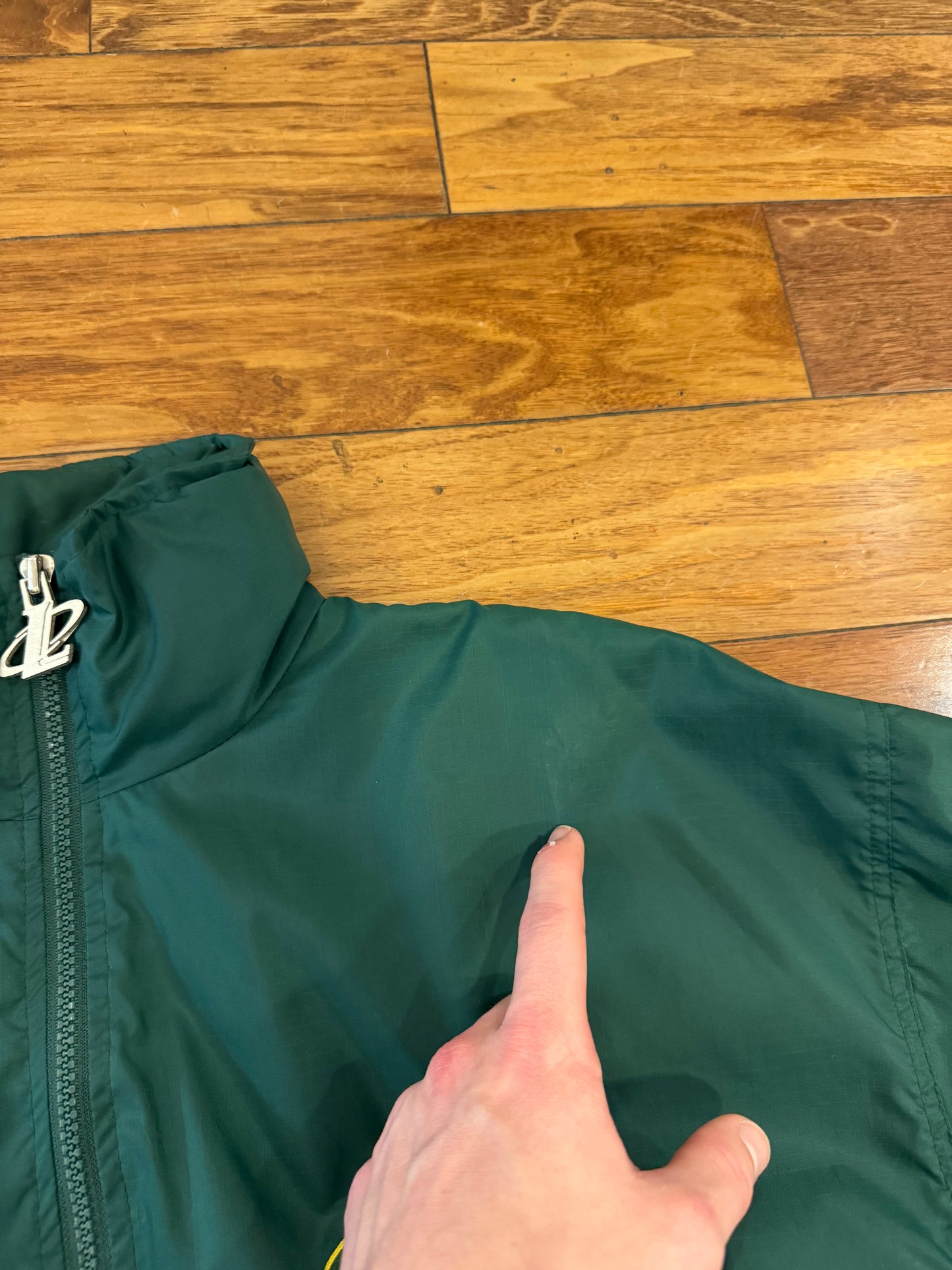 90s Green Bay Packers Pro Line Logo Windbreaker (L)