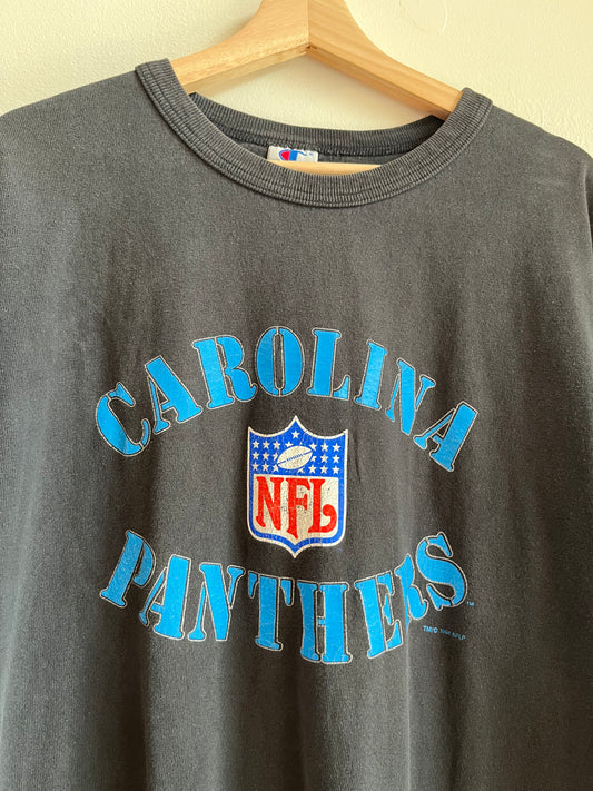 1994 Carolina Panthers Champion Pro Line Spell Out Tee (XL)
