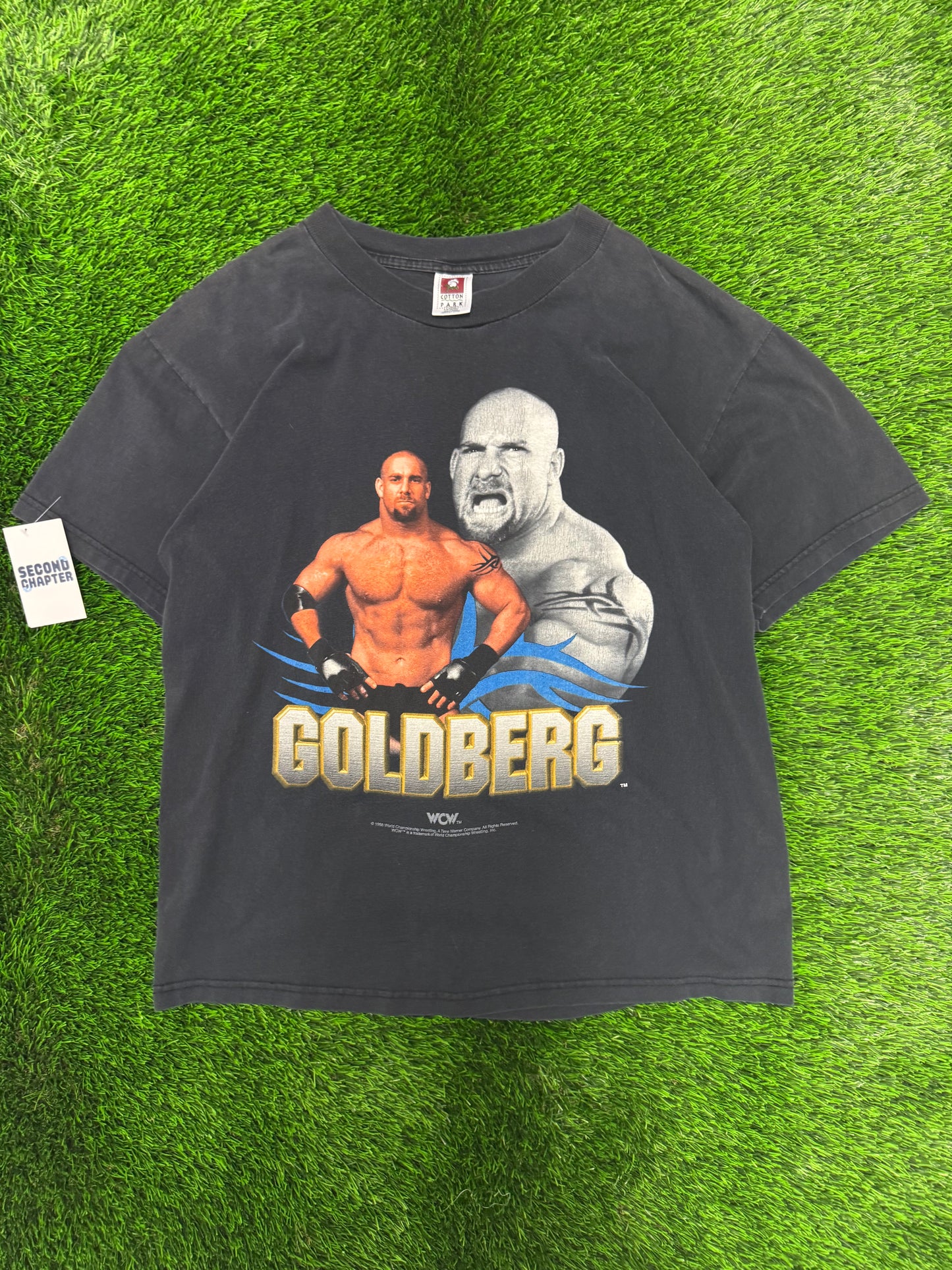 1998 Goldberg WCW Vintage Wrestling Grail Tee (L)