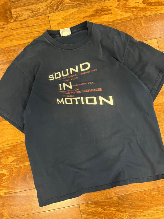 00s Nike "Sound In Motion" Distressed Tee (L)
