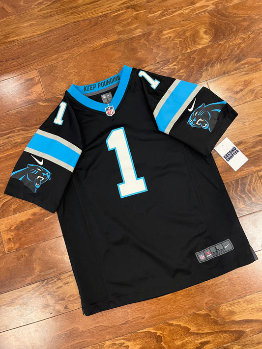 2014 Carolina Panthers Cam Newton Nike Jersey (Youth L)