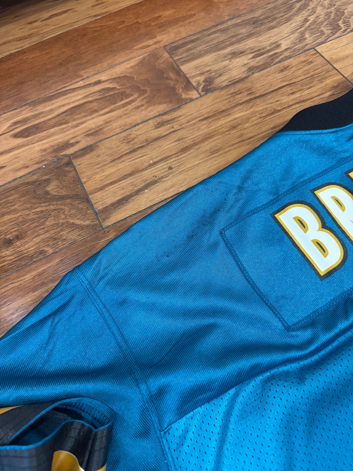 90s Jacksonville Jaguars Mark Brunell #8 Adidas Football Jersey (XXL)