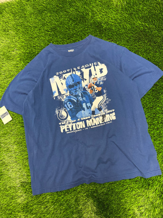 2009 Indianapolis Colts Peyton Manning Tee (XXL)