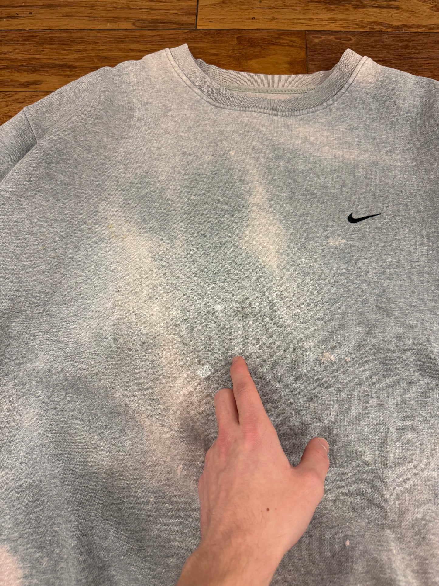 2007 Nike Bleach Fade "Team Nike" Crewneck (XL)