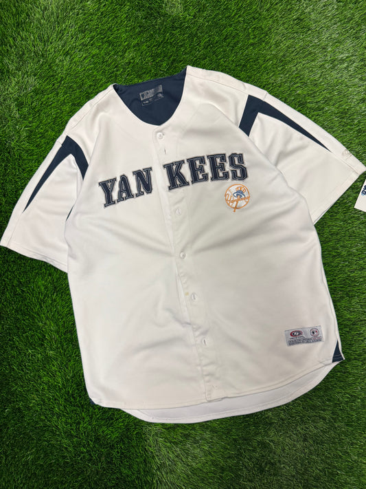 00s New York Yankees True Fan Away MLB Jersey (XL)