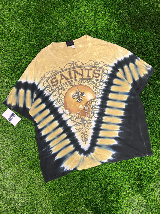 00s New Orleans Saints Tie Dye Shirt (XL)