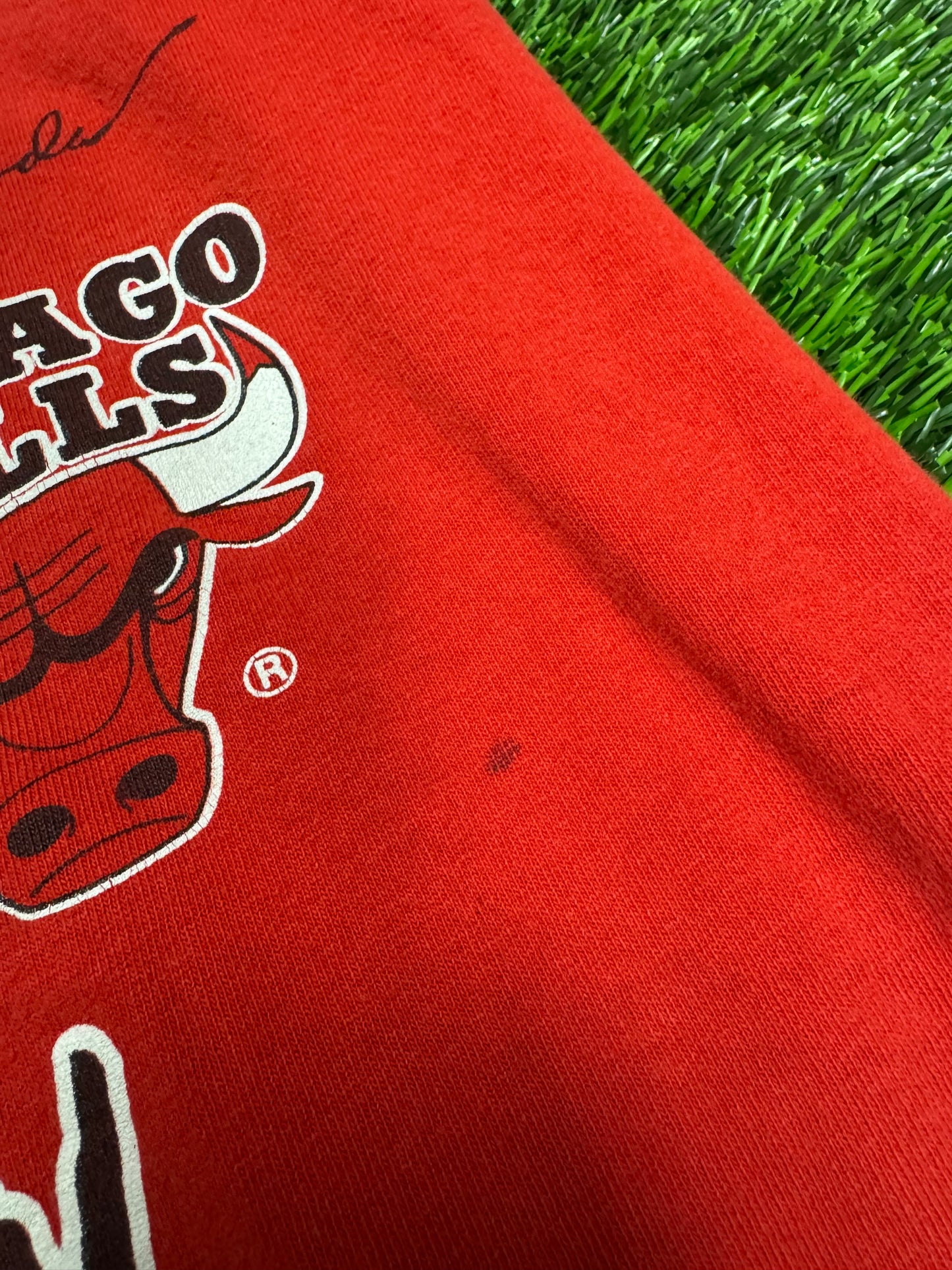 90s Michael Jordan Chicago Bulls Nutmeg Vintage NBA Tee (M)