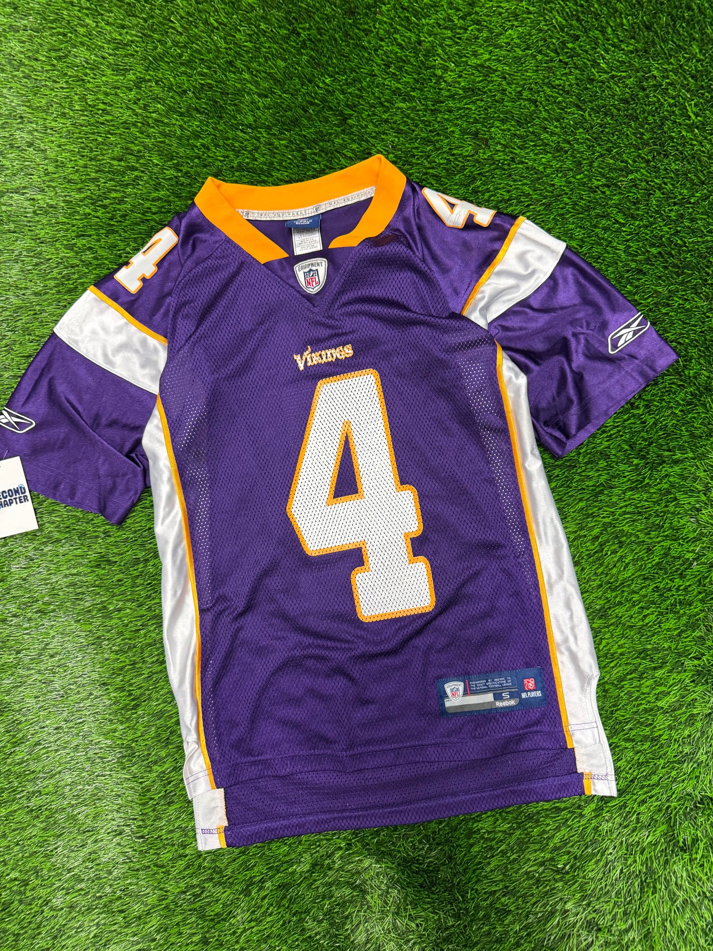 Minnesota Vikings Brett Favre #4 Reebok Jersey (S)