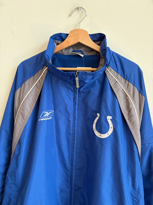 00s Indianapolis Colts Reebok Two Tone Windbreaker (XL)