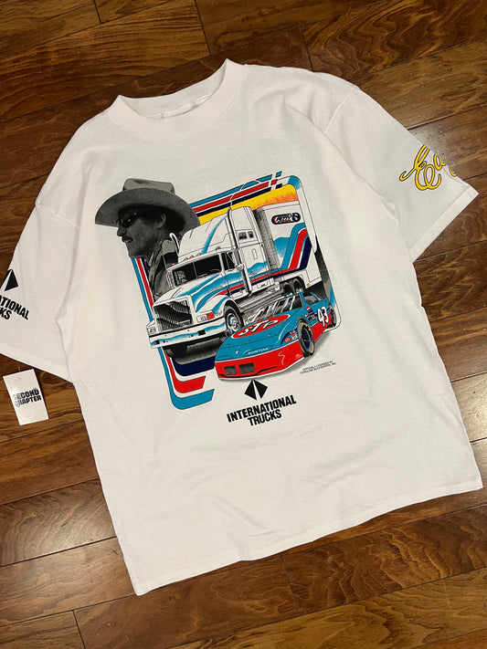 90s Richard Petty International Trucks Nascar Racing Tee (XL)