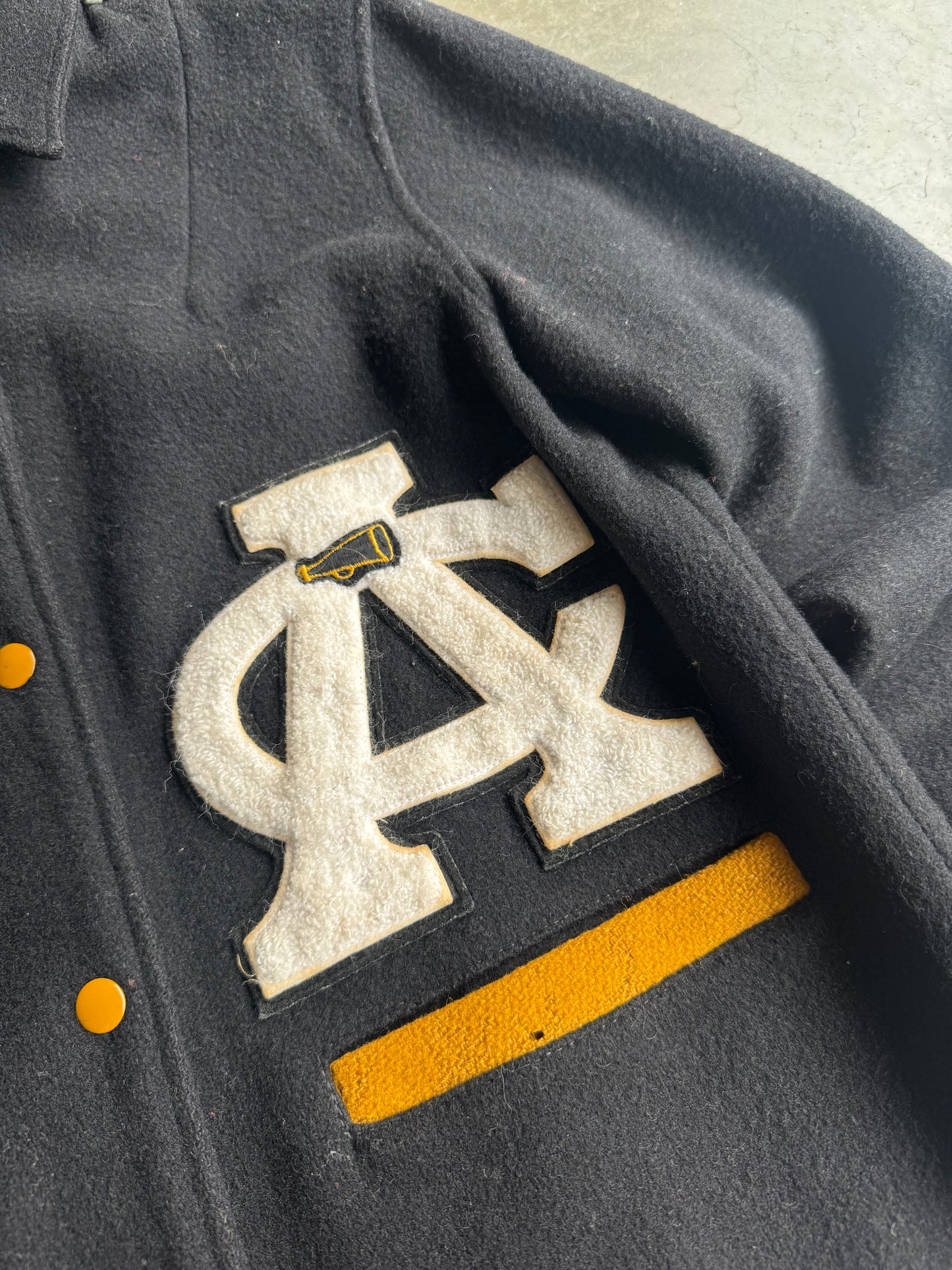 1950s Appalachian State Varsity Cheerleading Butwin True Vintage App State Jacket (S)