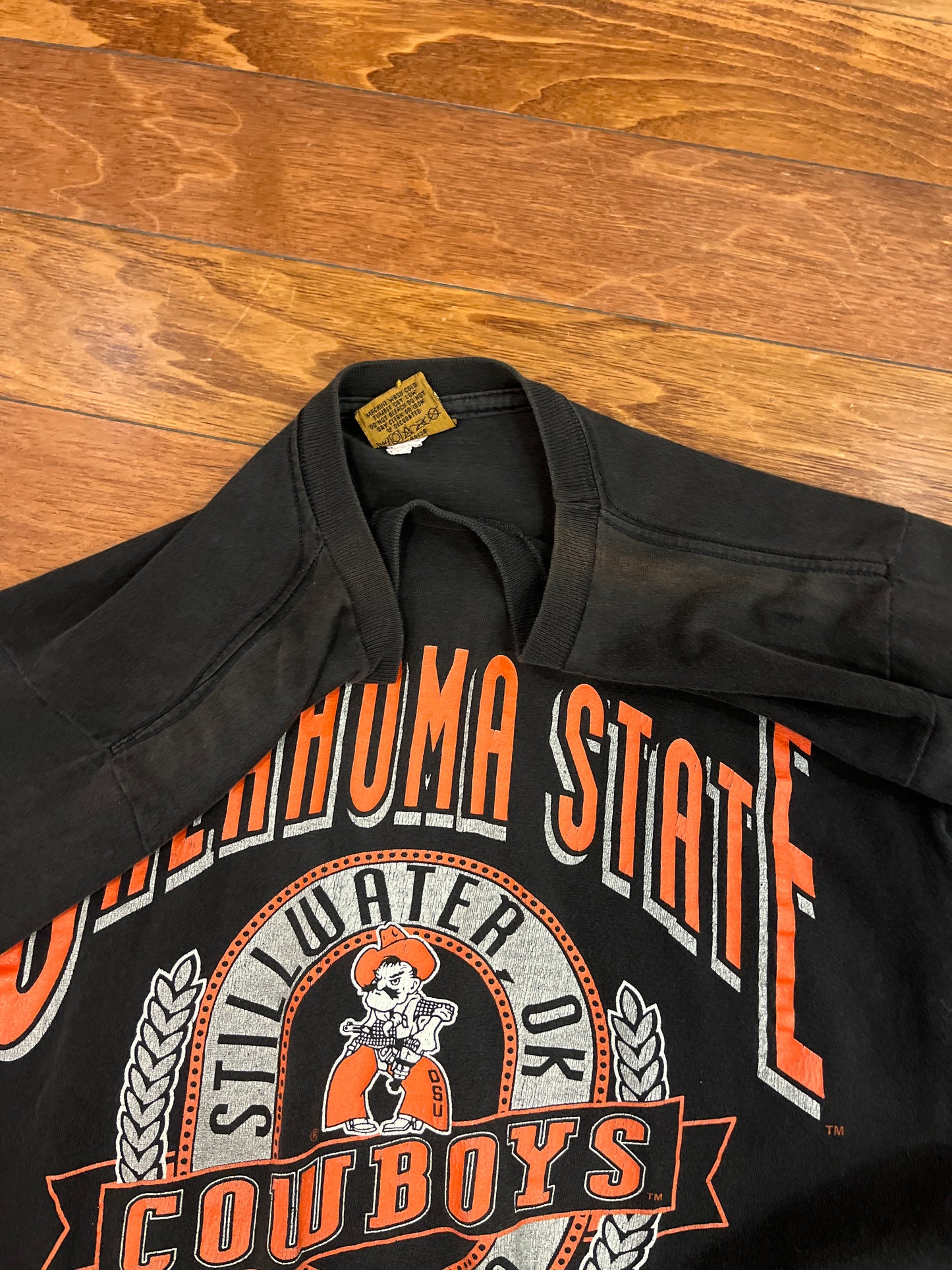 90s Oklahoma State Cowboys Vintage Nutmeg Tee (M)