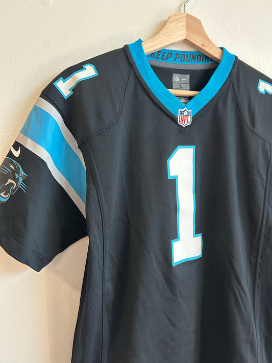 2015 Carolina Panthers Cam Newton Nike Jersey (Youth L)