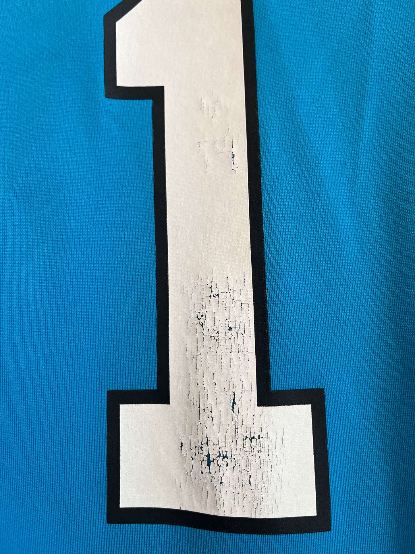 2012 Carolina Panthers Cam Newton Blue Jersey (M)