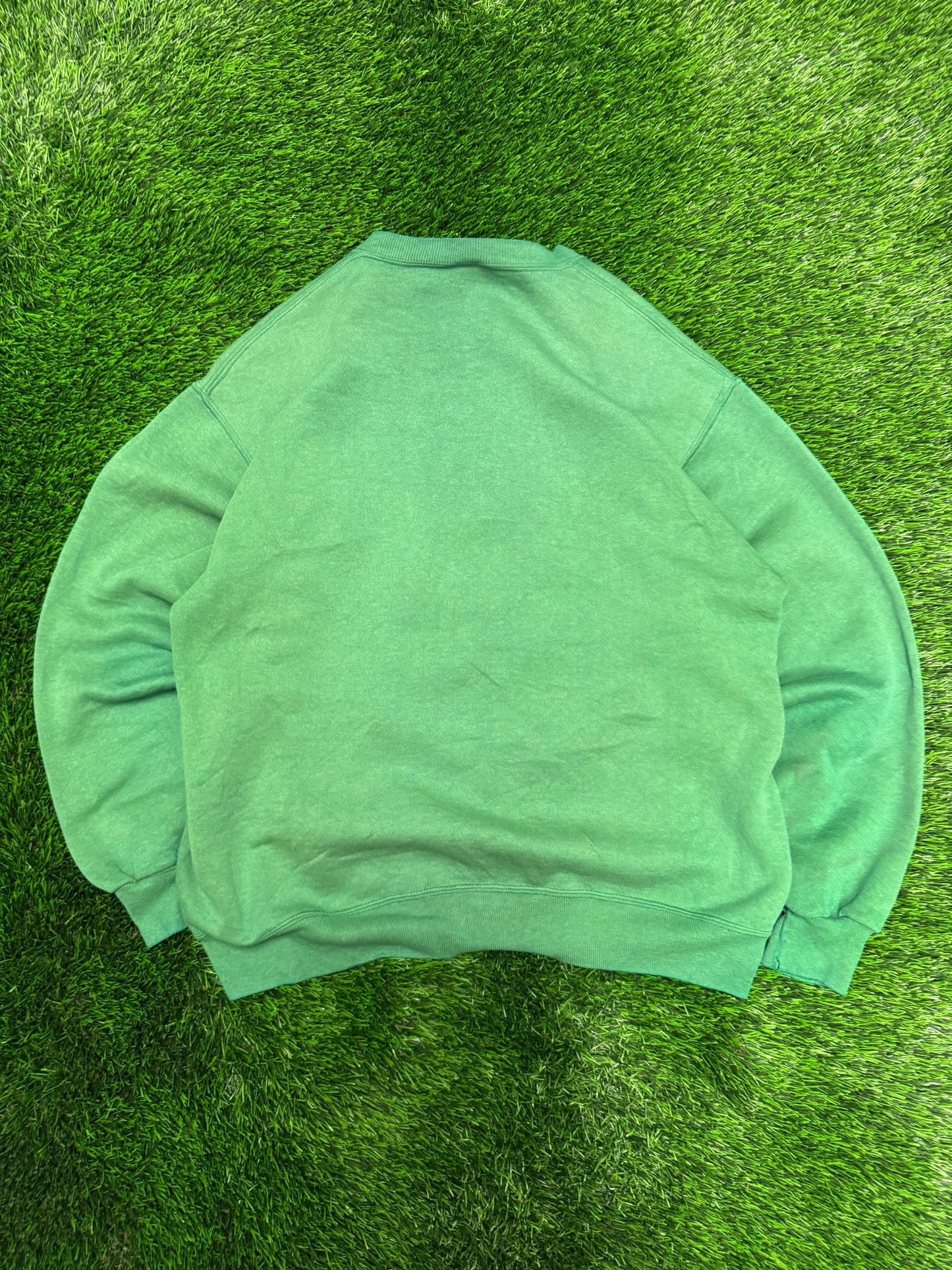 90s Marshall University Faded Green Vintage Crewneck (XL)