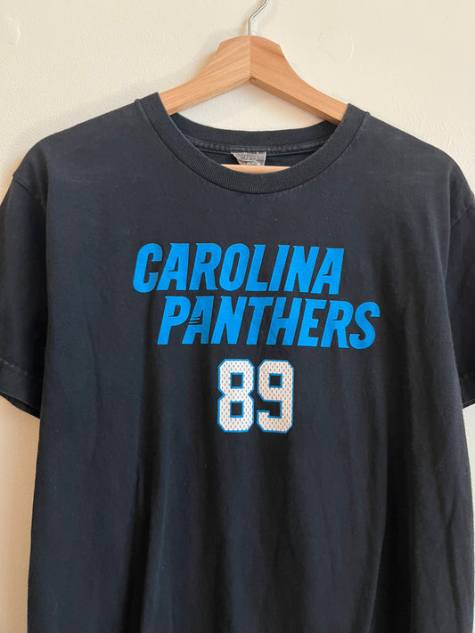 00s Carolina Panthers Steve Smith Number 89 Jersey Tee (Youth L)