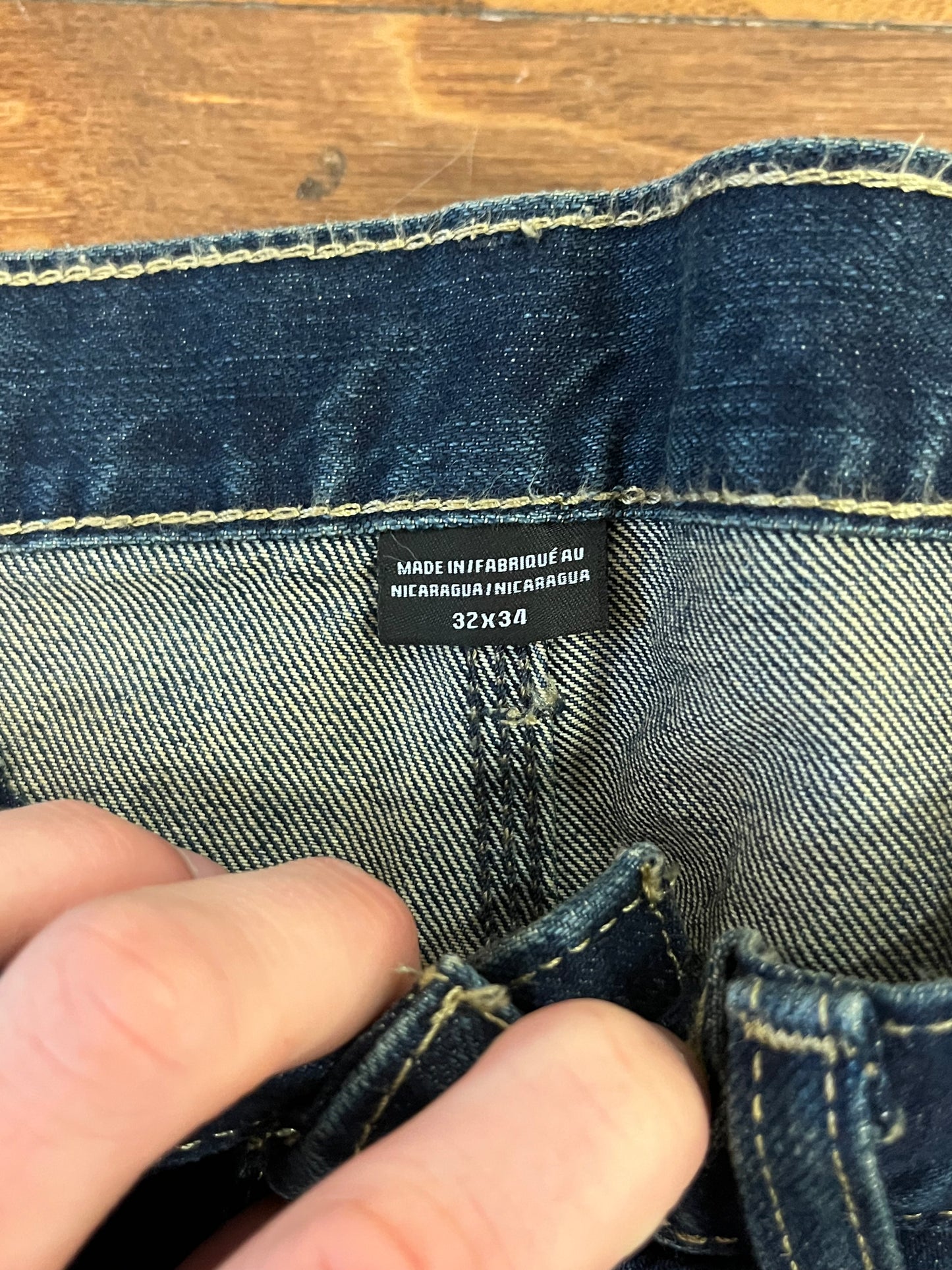 Dickies Dark Wash Jeans Carpenter Jeans (32 x 34)
