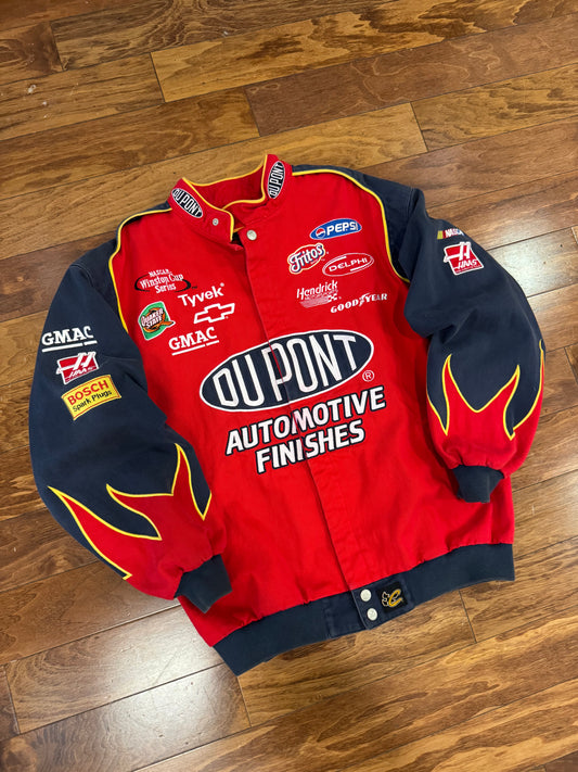90s Nascar Dupont Flames Racing Jacket (XL)