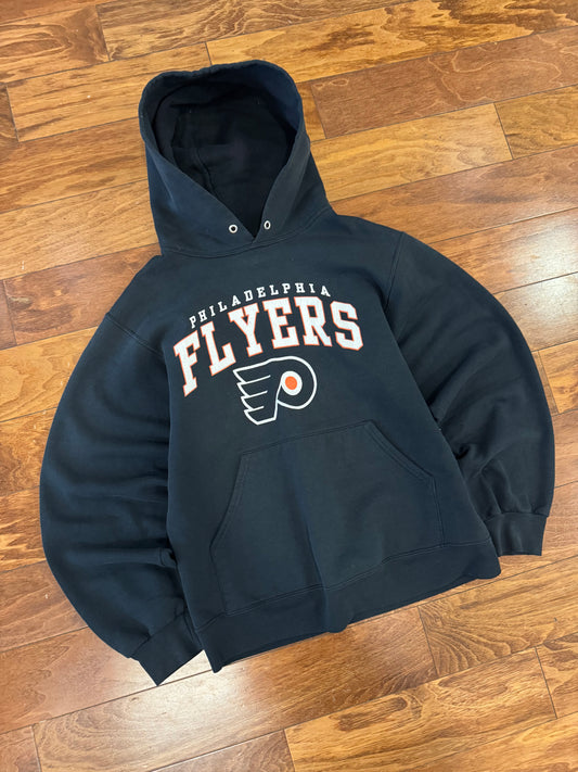 00s Philadelphia Flyers Spell Out Hoodie (S)