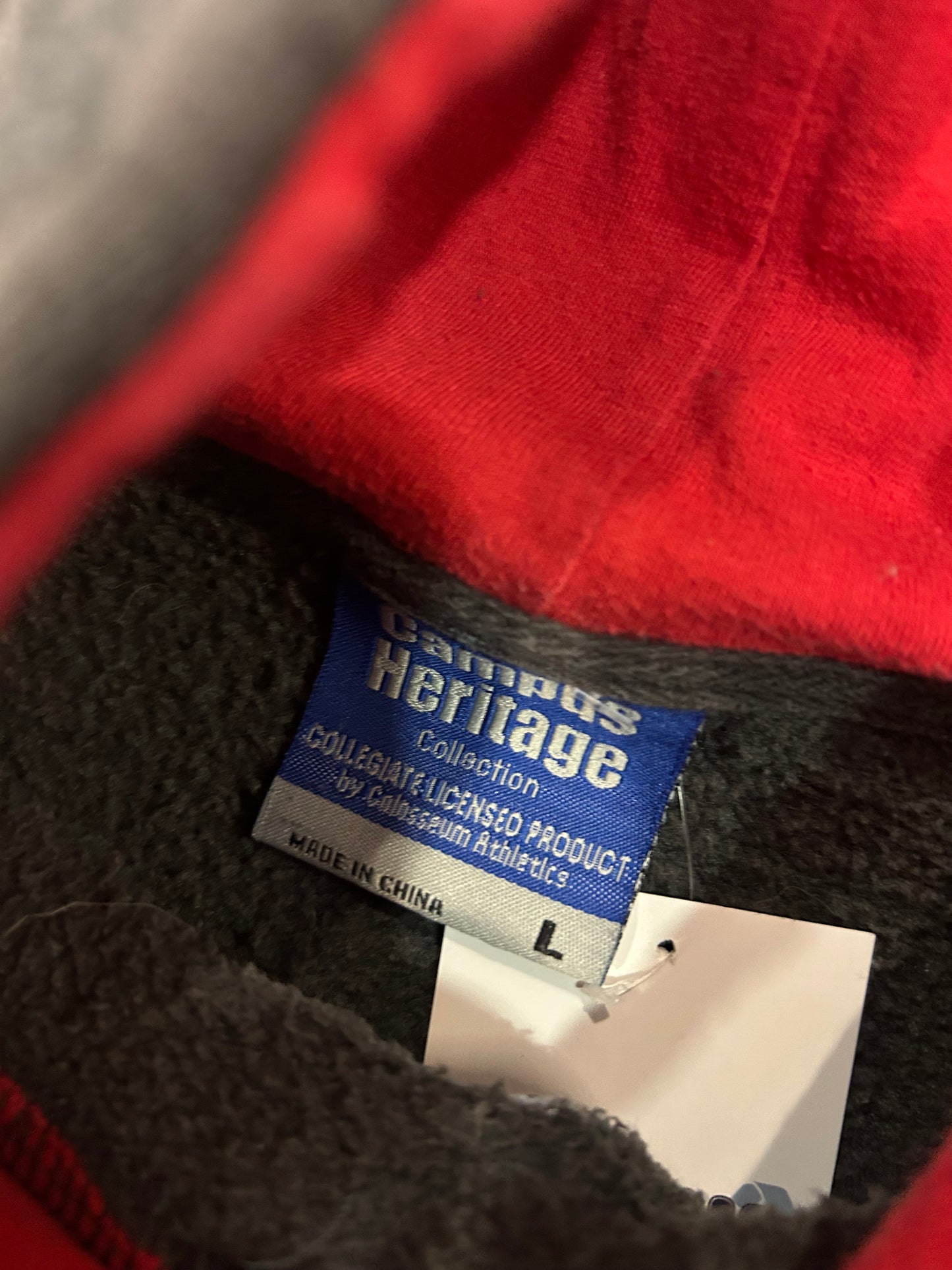 00s NC State (NCSU) Campus Heritage Hoodie (L)