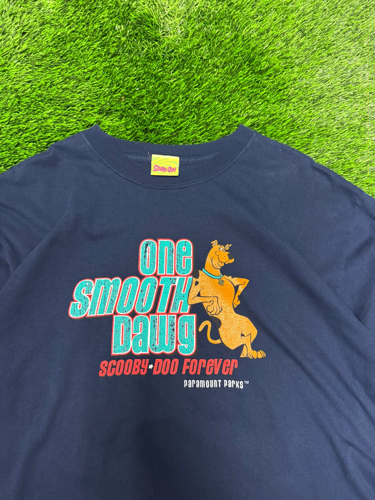 2005 Scooby Doo "One Smooth Dawg" Vintage Cartoon Network Tee (XL)