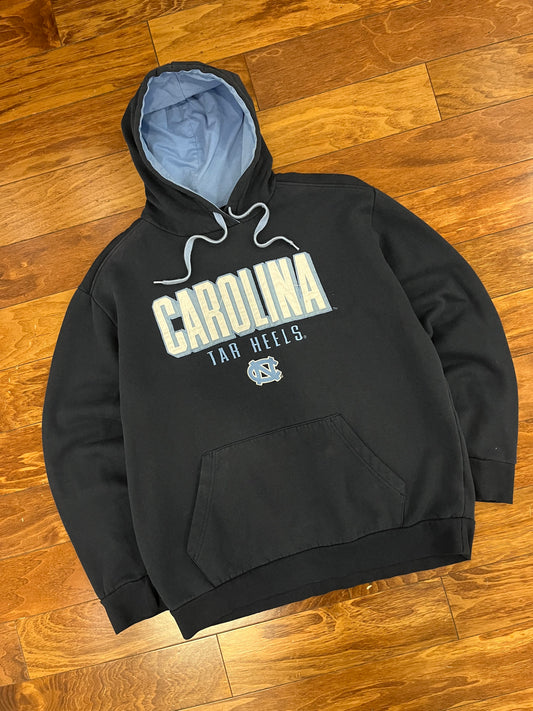 00s University Of North Carolina (UNC) Champion Embroidered Hoodie (L)