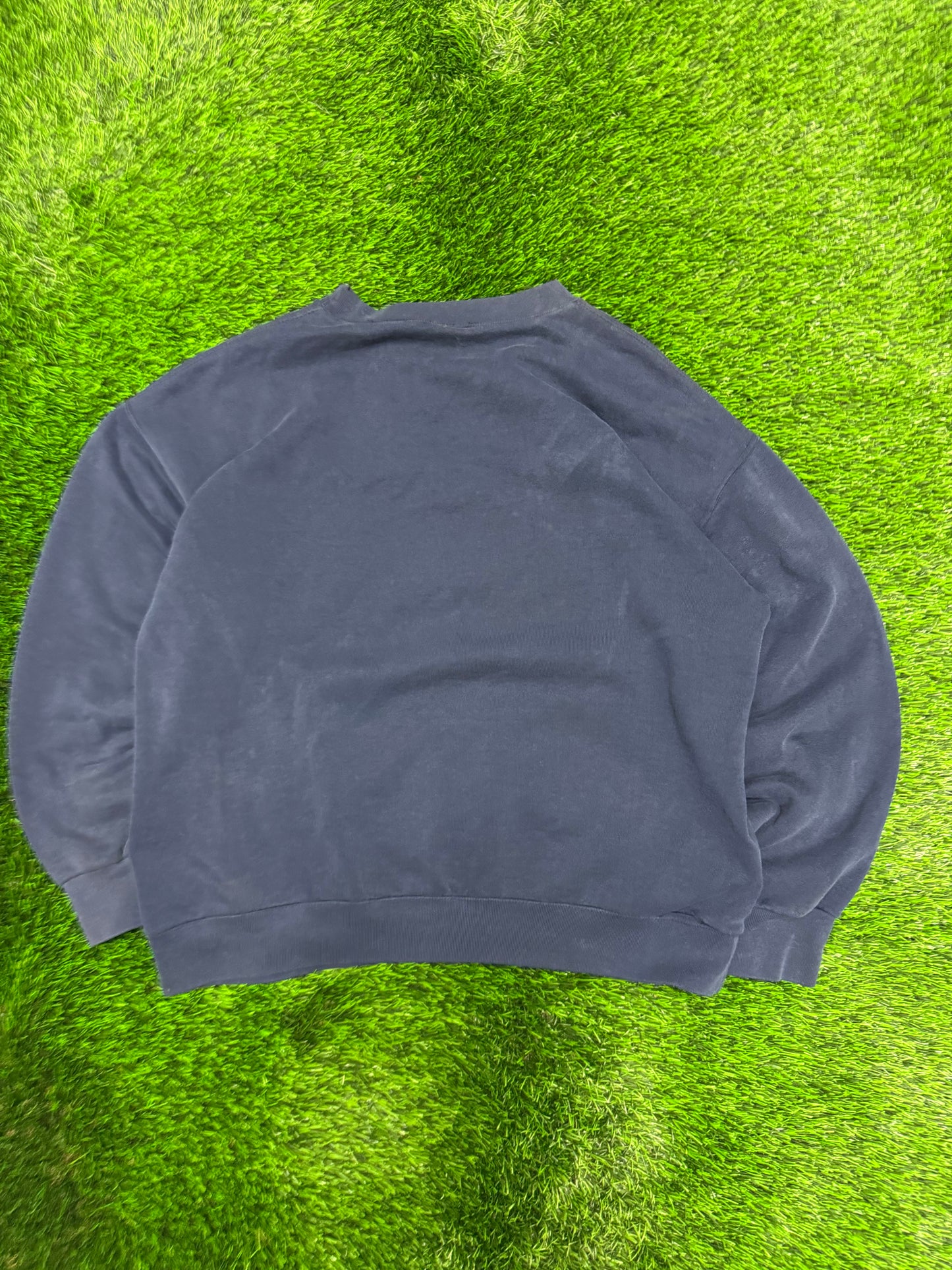 90s West Virginia University WVU Nutmeg Vintage Football Crewneck (L)
