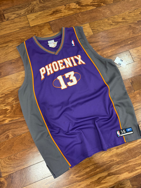 00s Phoenix Suns Steve Nash #13 Reebok NBA Jersey (XXXL)