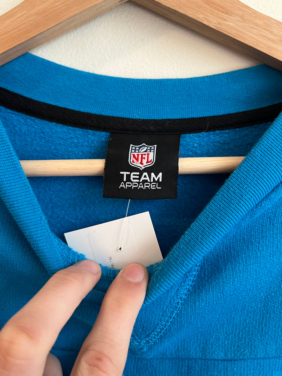 00s Carolina Panthers NFL Team Blue Crewneck (XXL)