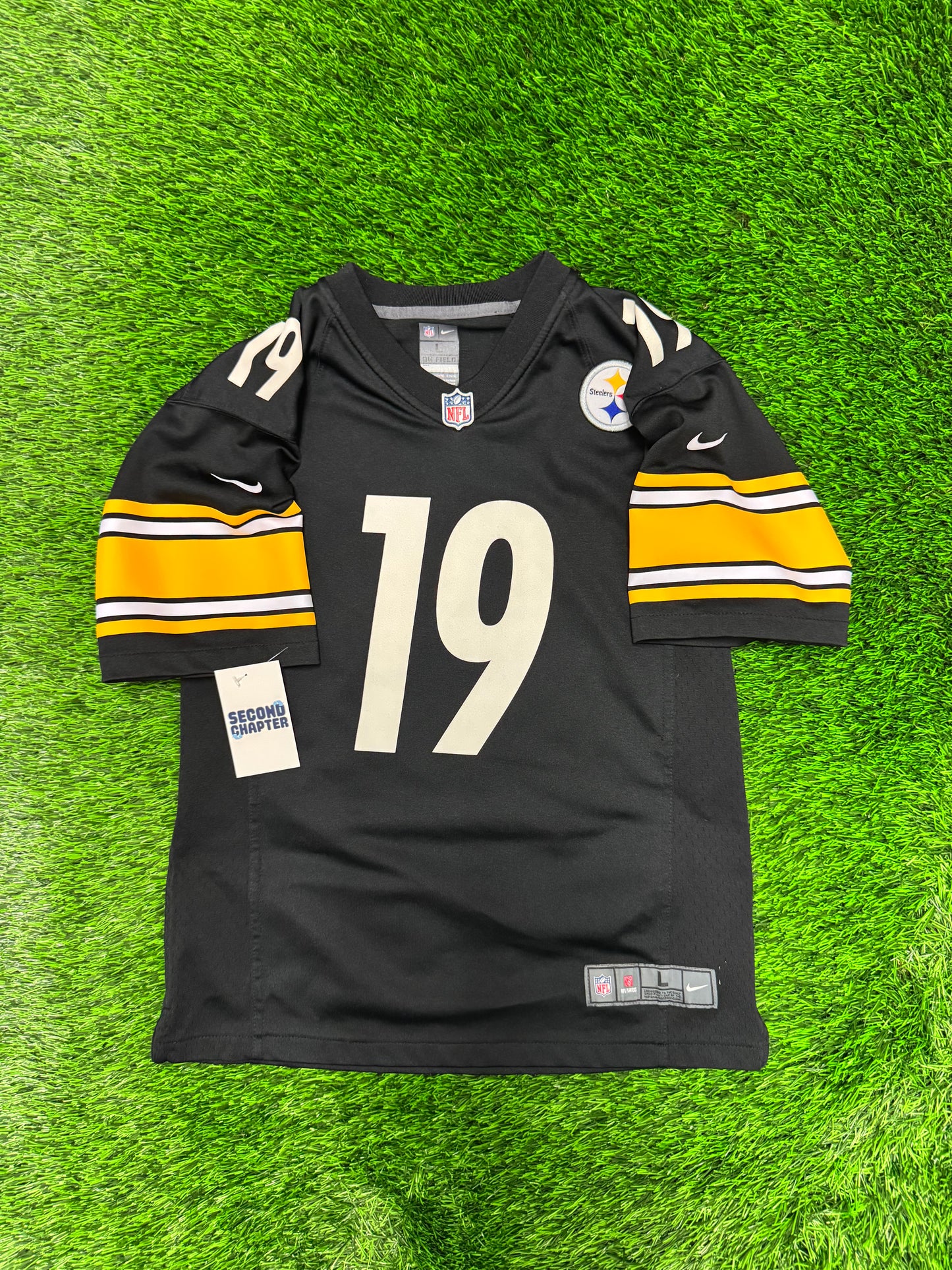 Pittsburgh Steelers Juju Smith-Schuster #19 Nike Jersey (Youth L)