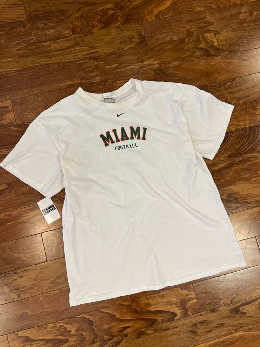 2001 Miami Hurricanes Nike Tee (XL)