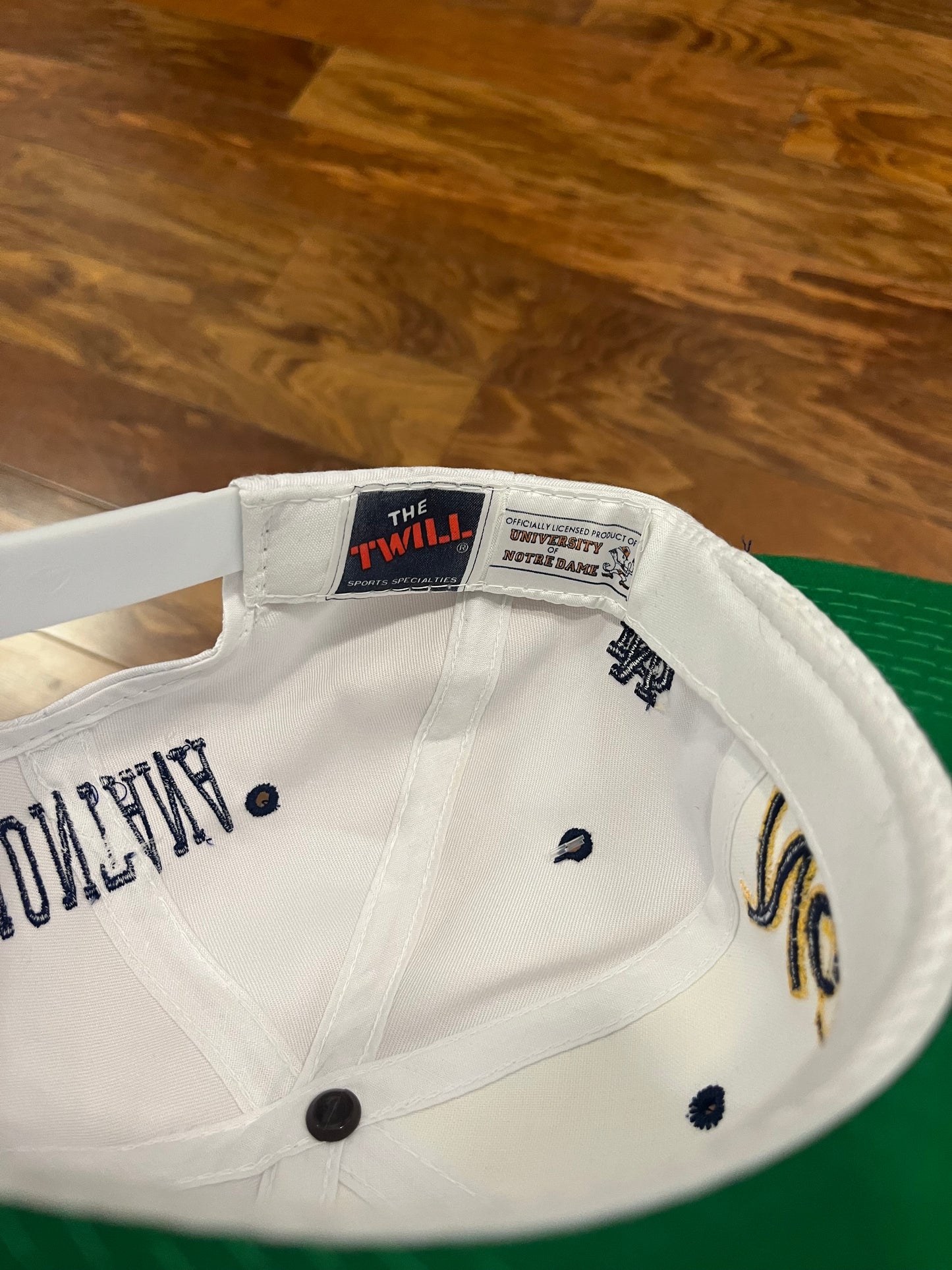 90s Notre Dame Montana White Hat (OS)