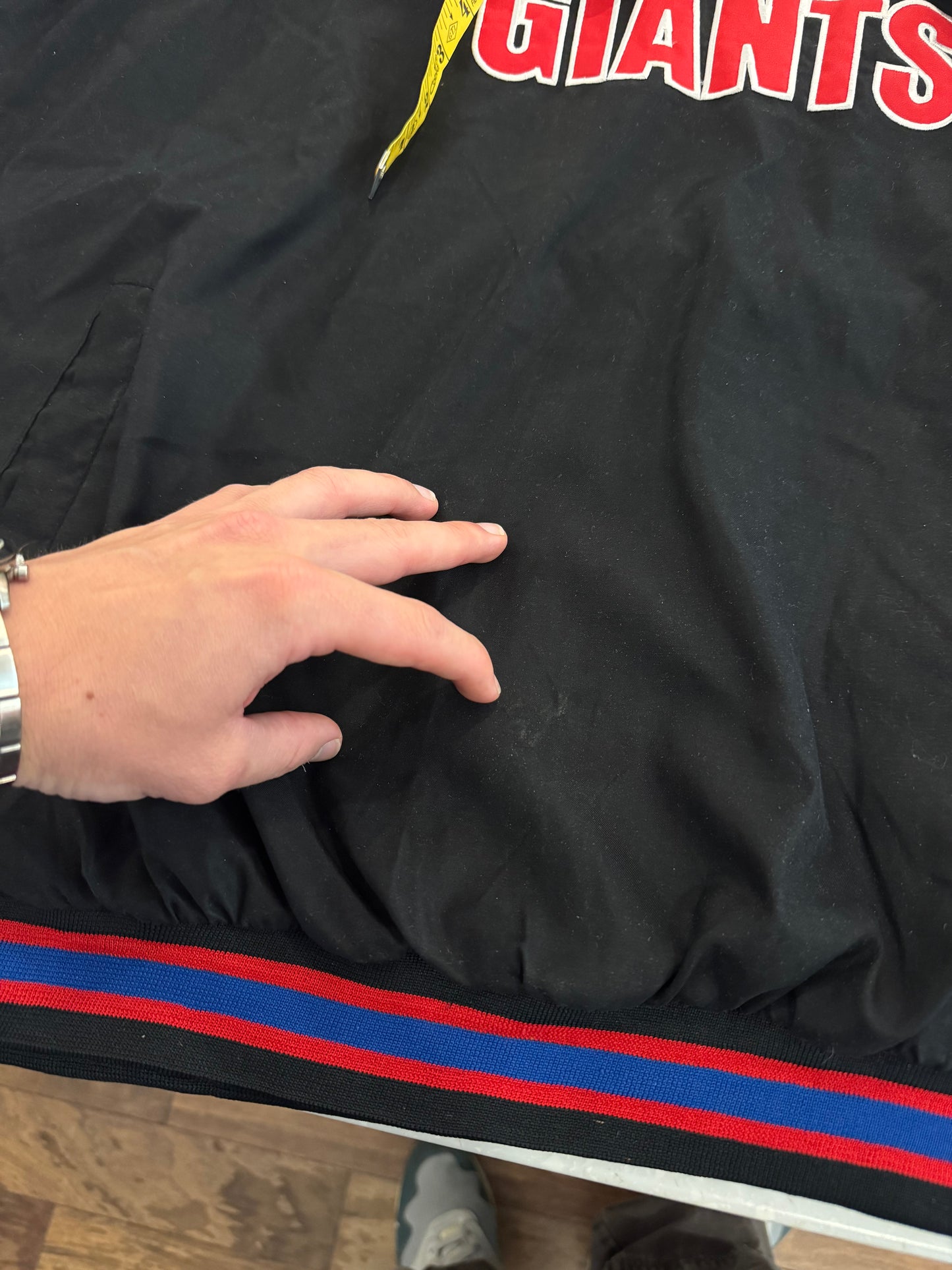 90s New York Giants Reebok Rare Spell Out Windbreaker (XL)
