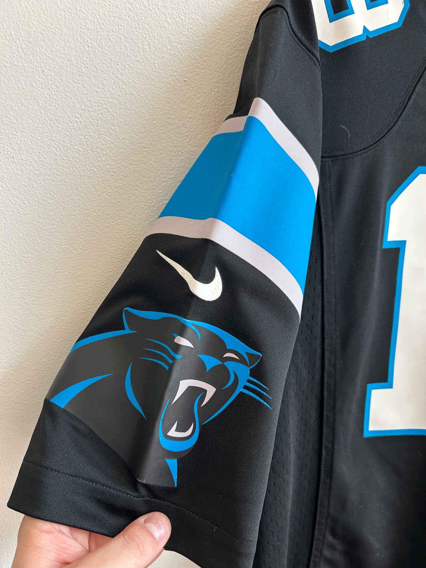 2010s Carolina Panthers Kelvin Benjamin Nike Jersey (M)
