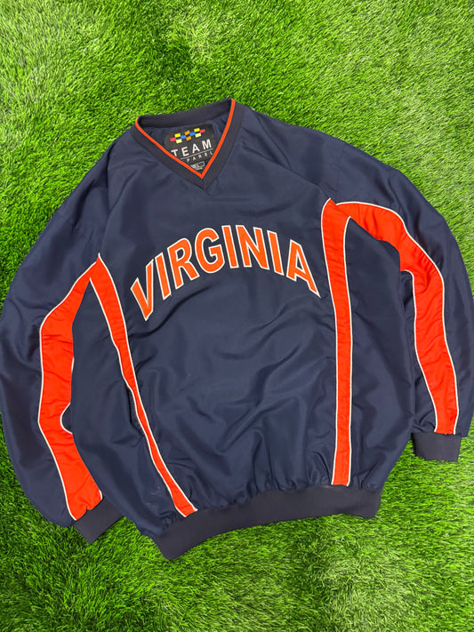 00s University of Virginia Spell Out Windbreaker (L)
