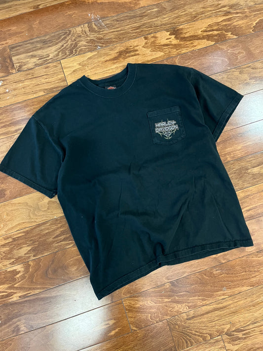 2002 Harley Davidson Bud's IN Pocket Tee (XL)