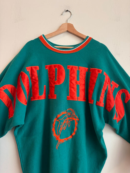 90s Miami Dolphins Sleeve to Sleeve Legends Crewneck (XL)