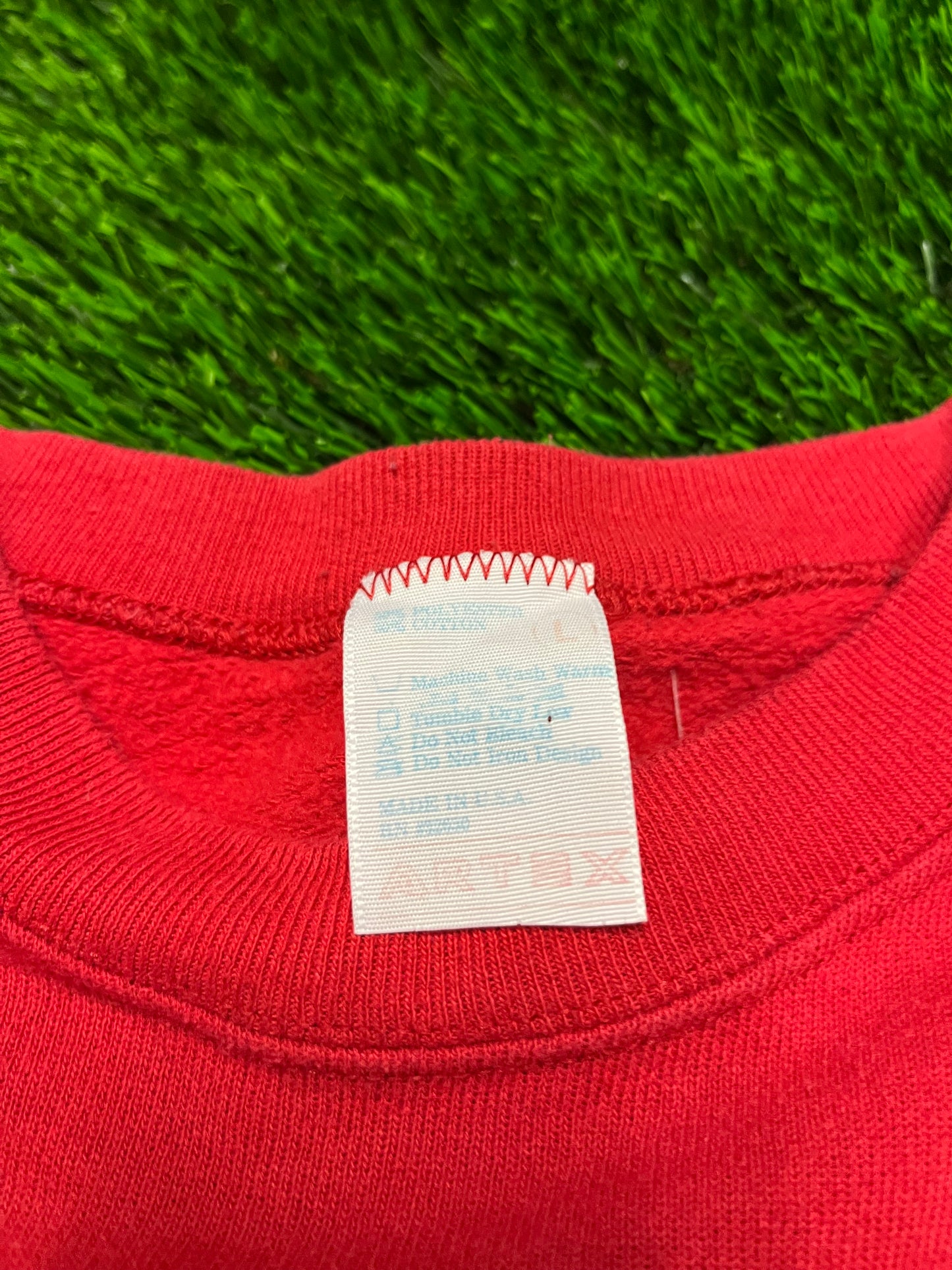90s Kansas City Chiefs Helmet Crewneck (L)