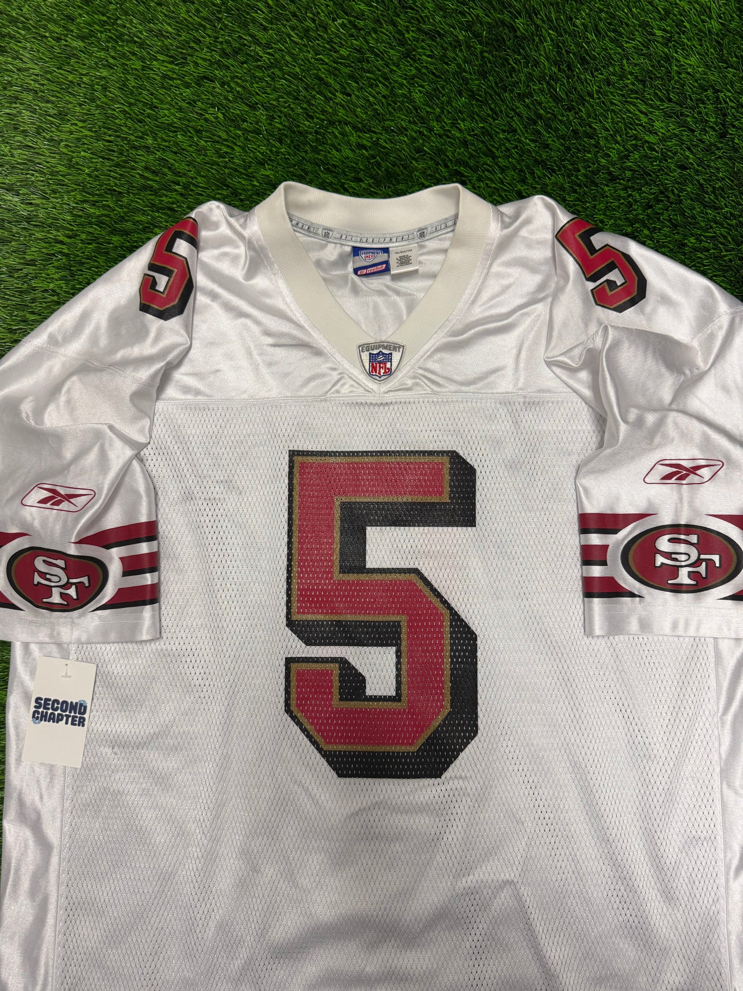 San Francisco 49ers Jeff Garcia #5 Reebok Jersey (XL)