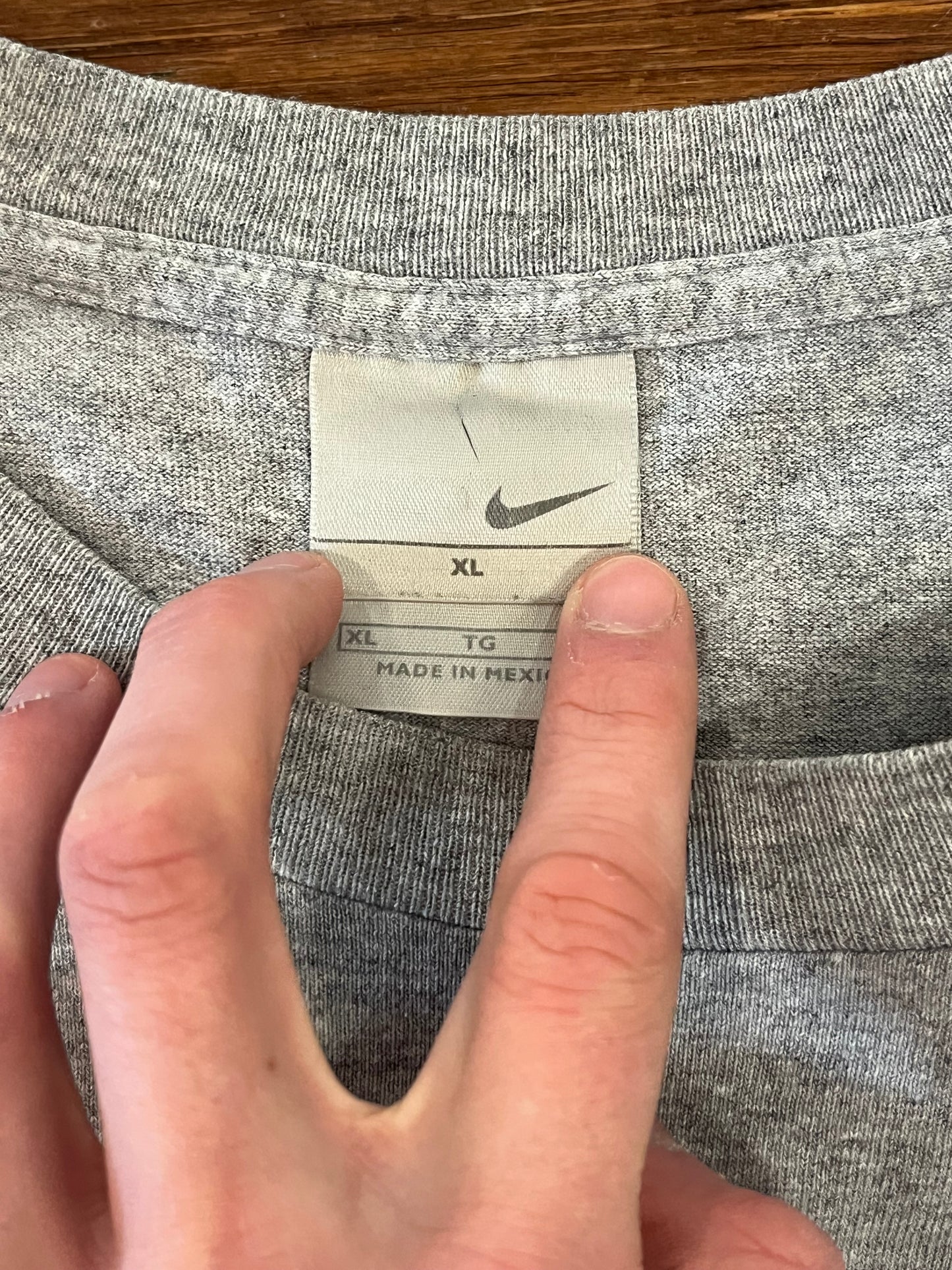 00s Nike Red Swoosh Tee (XL)