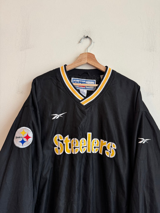 90s Pittsburgh Steelers Reebok Pro Line Windbreaker (XL)