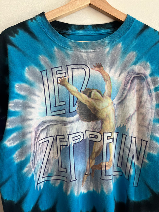 2010s Led Zepplin Tie Dye Music Tee (M)