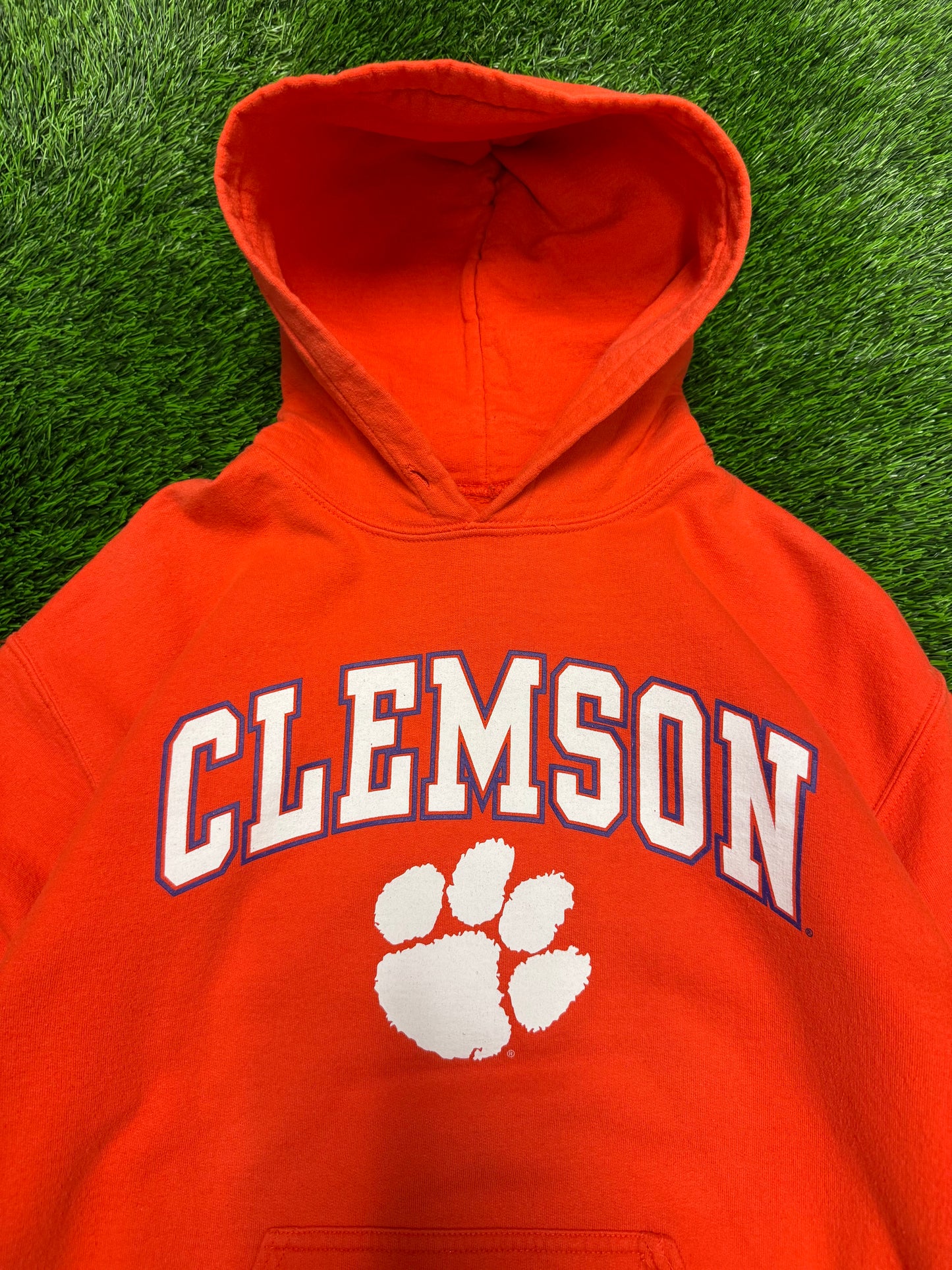 00s Clemson University Spell Out Vintage Hoodie (M)