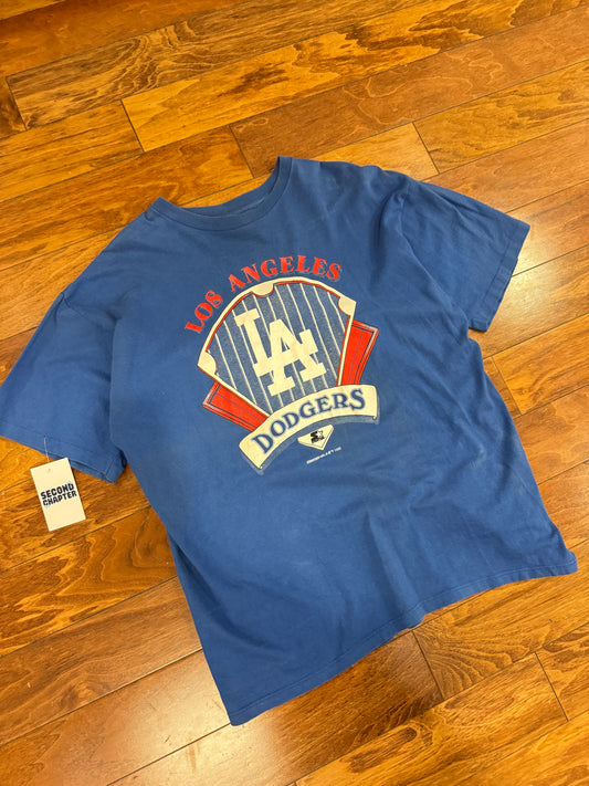 1992 Los Angeles Dodgers Starter Vintage MLB Tee (XL)