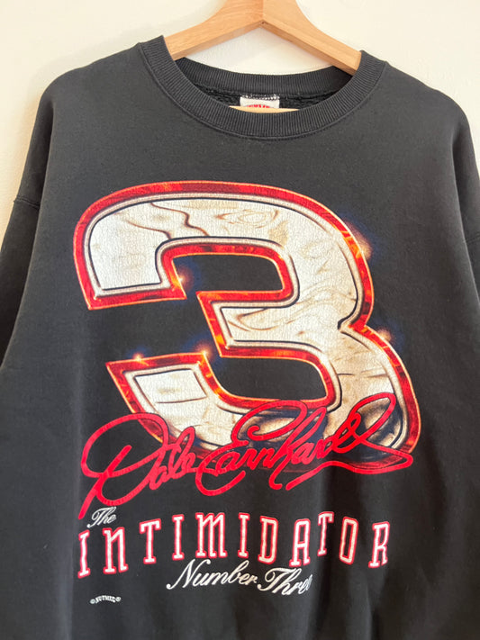 90s Dale Earnhardt #3 Intimidator Nascar Crewneck (L)